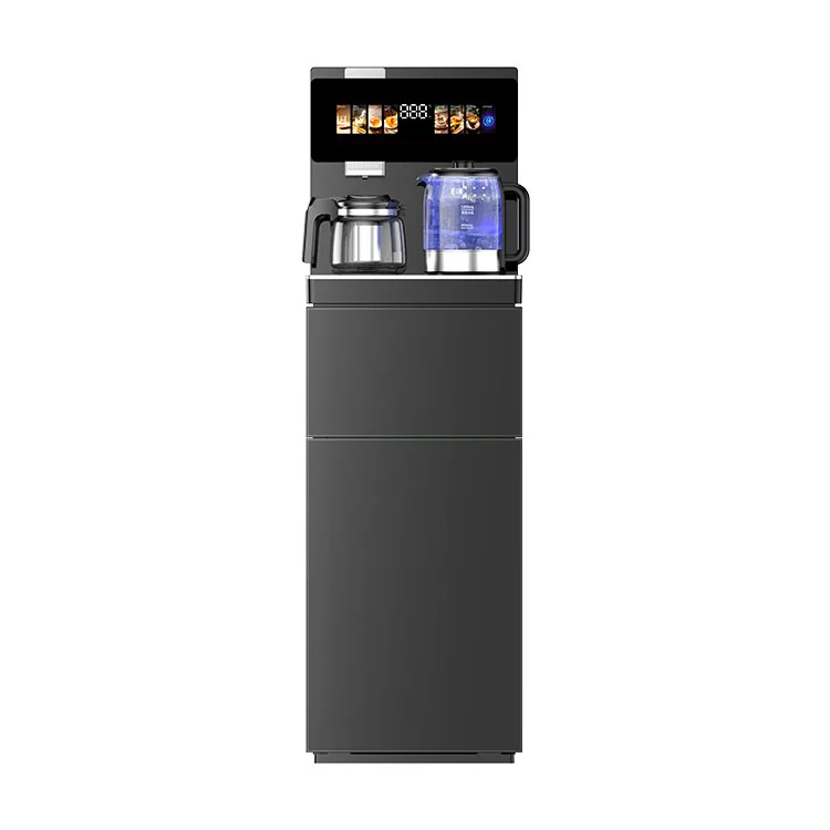Dispensador de agua de máquina de barra de té táctil con pantalla a color