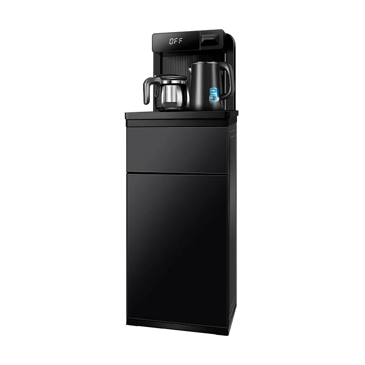 Dispensador de agua para máquina de barra de té con gabinete