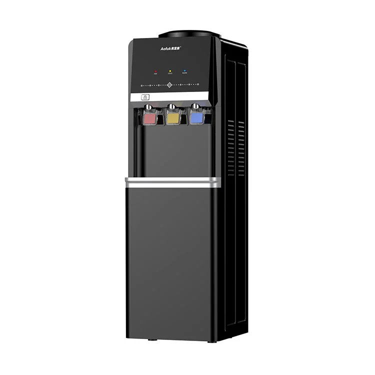 Dispensador de agua de carga superior con gabinete